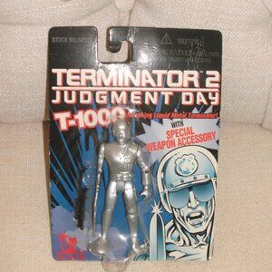 ~~ Collectible 90s Terminator 2 T-1000 Action Figure 1995 Toy Island Unopened ~~